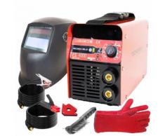 Poste à souder inverter 160A TECNOWELD + Cagoule LCD 9/13 + Aimant + Gants Anti chaleur - Équipement pour brasage et soudage