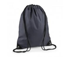 Sac à dos à bretelles - gym - linge sale - chaussures - BG10 - gris graphite - Sac à dos bandoullière