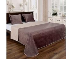 Couvre lit florale reversible - Linge de lit