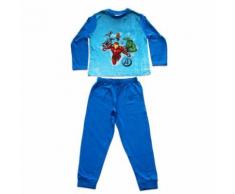 Pyjama Avengers taille 6 ans manche longue pantalon garçon - Range pyjama