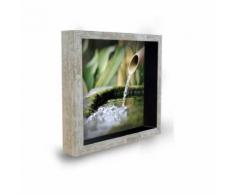 tableau déco cadre vitrine 20x20 - eau - Décoration murale