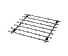 ZELLER 24901 DESSOUS DE PLAT 25 X 25 CM (CHROMÉ) - Accessoire de cuisine