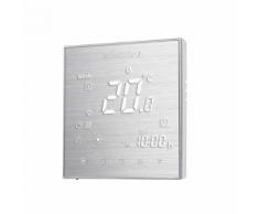 KKmoon Thermostat Numérique de Chauffage de Chaudière eau / gaz avec Connexion WiFi et Commande Vocale Économie d'énergie LCD Contrôleur de Température Ambiante avec Alexa / Google Home / IFTTT - Équipements et sécurité pour la maison