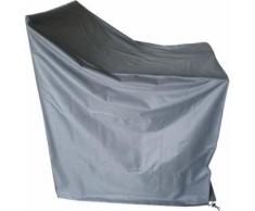 Proloisirs - Housse de protection étanche pour chaises empilables - Accessoires mobilier de jardin