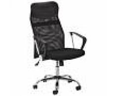 JYSK Chaise de bureau pivotante Leon (noir)