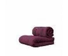 Futon Azur Buckle 70 bordeaux