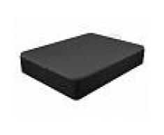 DREAMEA PLAY Sommier coffre ONIRY en simili de DREAMEA Play - 160x200 cm - Noir mat
