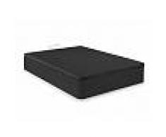 DREAMEA PLAY Sommier coffre HESTIA de DREAMEA PLAY - Noir mat - 140x190 cm