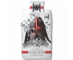 Disney Ensemble de housse couette enfant Star Wars 200x140 cm Blanc