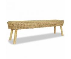 vidaXL Banc d'entrée 160 x 35 45 cm Rotin naturel