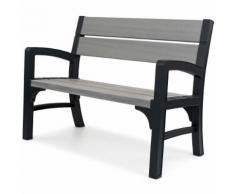 Keter Banc de jardin à 2 places Montero Gris 233309