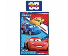Disney Ensemble de housse couette enfant Cars Piston Cup 200x140cm