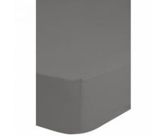 Emotion Drap-housse sans repassage 180 x 200 cm Gris 0220.03.46