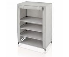 Leifheit Armoire à chaussures Gris 60 x 35 81,5 cm 80006