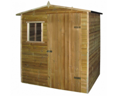 vidaXL Abri de jardin en bois pin imprégné 1,5 x 2 m