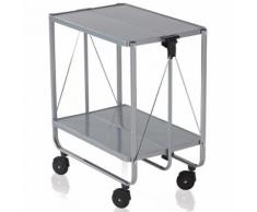 Leifheit Chariot de cuisine pliable Argenté 74291