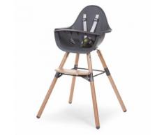 CHILDWOOD Chaise haute bébé 2-en-1 Evolu 2 Anthracite CHEVOCHNA