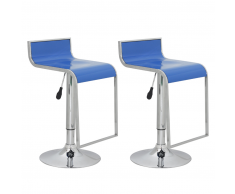 vidaXL Tabouret design Niagara salon (lot de 2)