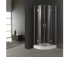 vidaXL Cabine de douche ronde 80 cm