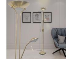 vidaXL Lampadaire à LED éclairage réglable 23 W