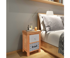 vidaXL Armoire à tiroir 34 x 46 cm Bois massif