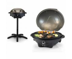 Tristar Barbecue électrique de table avec support BQ-2816 Noir 2200 W 46 x 35 cm