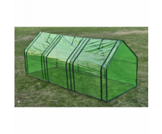 vidaXL Serre de jardin avec 3 portes