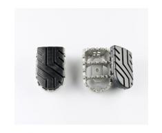 SW-Motech Kit de repose-pieds ION - Honda CRF1000L Africa Twin / Adv Sports (18-)., noir-argent