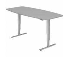 Table de conférence, l x p 2200 x 1030 mm réglage électrique de la hauteur de 620 à 1270 mm