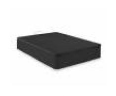 DREAMEA PLAY Sommier coffre HESTIA de DREAMEA PLAY - Noir mat - 140 x 190 cm