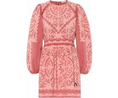 Ulla Johnson Robe Omaira en coton à appliqués