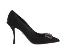 Dolce & Gabbana Stiletto pompes avec appliques logo
