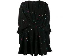 The Attico Robe courte à appliques d'étoiles