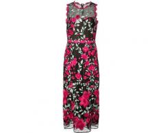 Marchesa notte Robe longue à appliqués fleurs