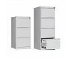 Rolléco Armoire à dossiers suspendus Armoire 3 tiroirs