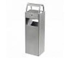 Rolléco Cendrier poubelle extérieur 30 L 6L / 30L