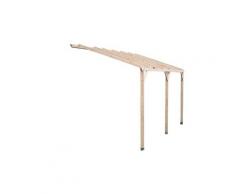 HABRITA - Carport mural autoclavé pergola adossable