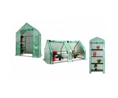 Serre de jardin à 4 niveaux Herzberg HG 8001