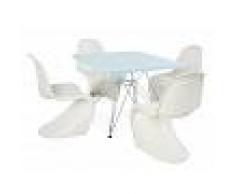 Famous Design Table enfant Eiffel - 4 chaises Panton