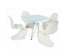 Famous Design Table enfant Eiffel - 4 chaises Panton
