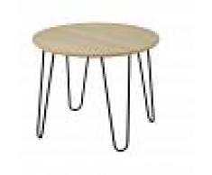 Maisons du Monde Table enfant coloris noir et naturel D60 Mini Jungle
