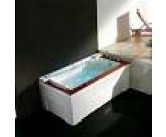 Distribain Baignoire balnéo rectangulaire D-Sumba whirlpool 26 jets