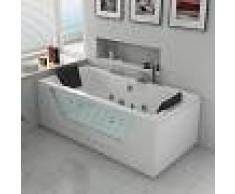 Distribain Baignoire balnéo rectangulaire Palamos 32 jets