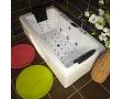 Distribain Baignoire balneo 2 places rectangulaire whirlpool Caïman 32 jets