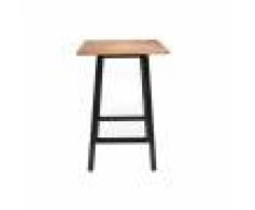 Miliboo Table de bar design noire JONES