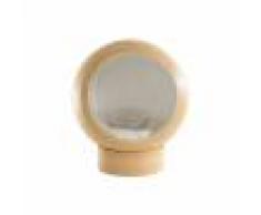 Miliboo Niche pour chat et chien en bambou laquée blanche POPPINS