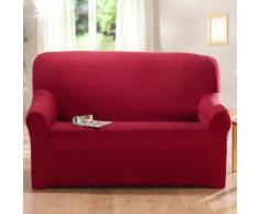 Housse unie extensible fauteuil canapé