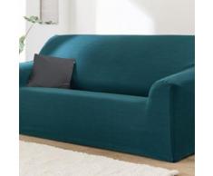 Housse unie extensible fauteuil canapé