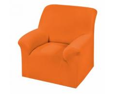 Housse fauteuil et canapé unie bi-extensible