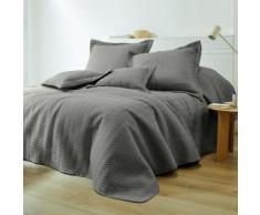 Couvre-lit microfibre façon boutis